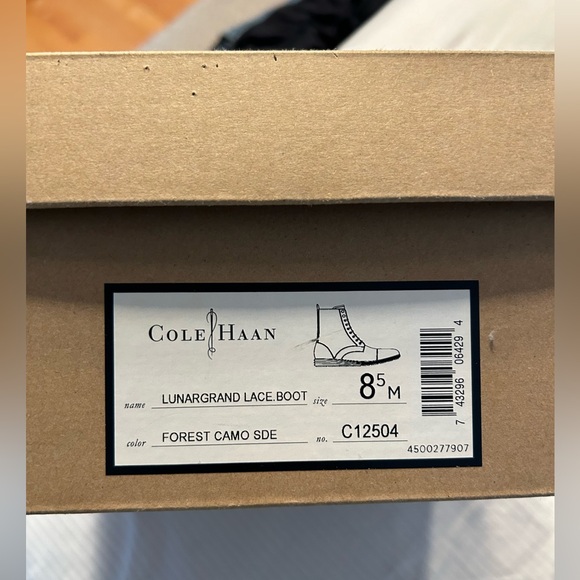 Cole Haan Men’s lunargrande waterproof lace boot. Men’s 8.5 - Picture 9 of 9